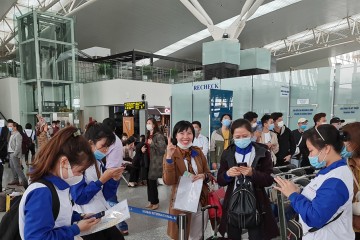 Chúc mừng đoàn bay đến Đài Loan ngày 08/04/2021