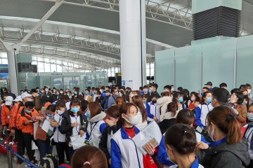 Chúc mừng đoàn bay đến Đài Loan ngày 17/3/2021